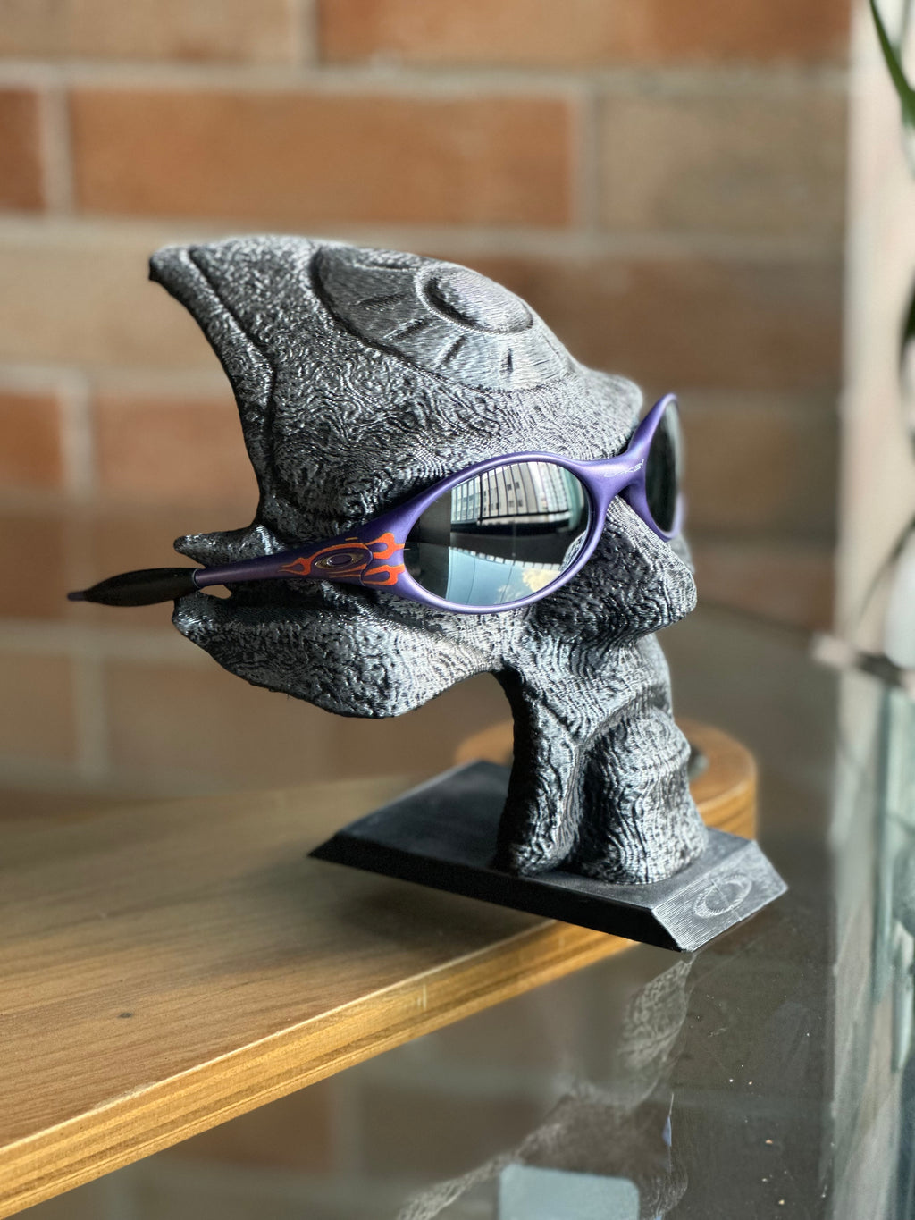 Oakley Eye Jacket Purple Fire