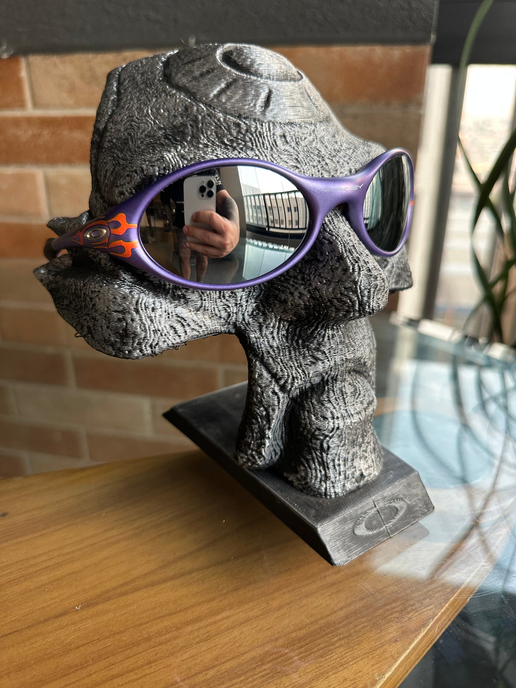 Oakley Eye Jacket Purple Fire