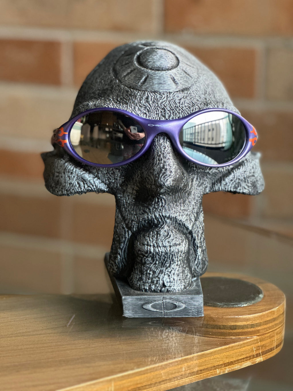 Oakley Eye Jacket Purple Fire