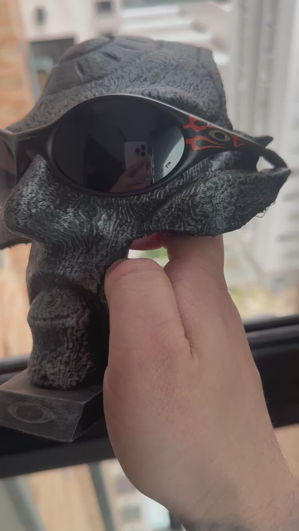 Oakley Eye Jacket Black Fire